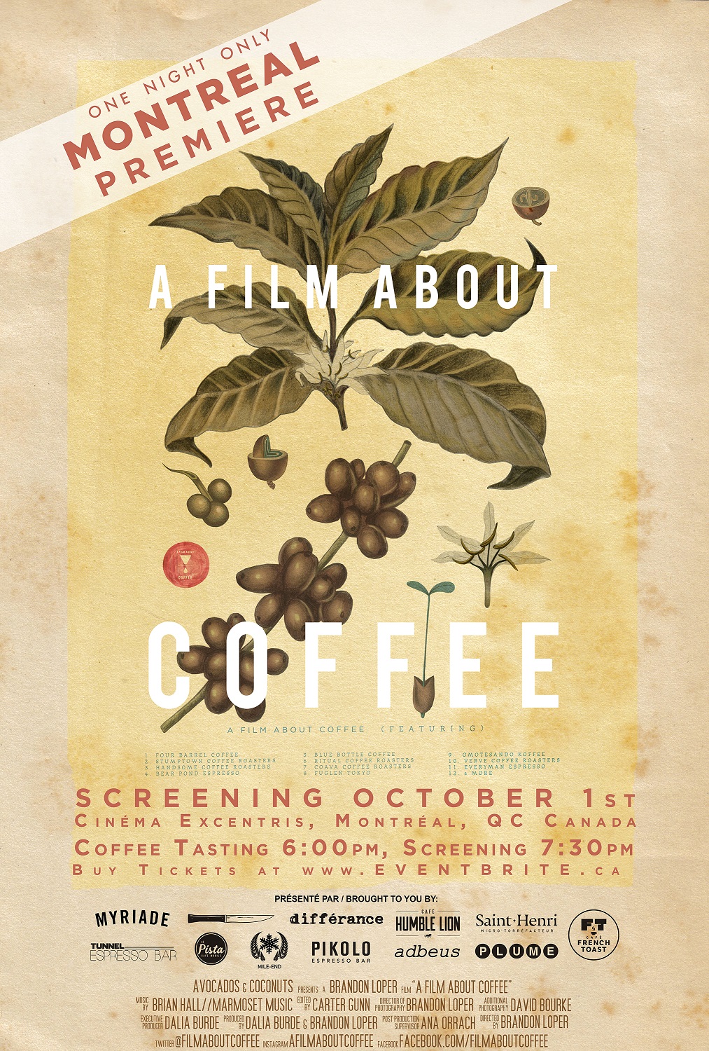 һڿȵĵӰ A Film about Coffee (2014)