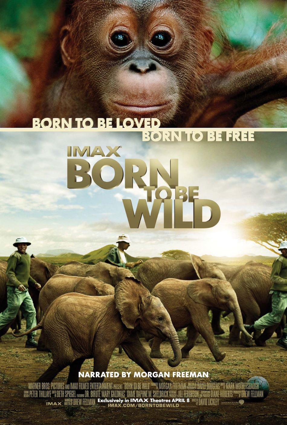 Ұ.1080P..3D.Born.to.Be.Wild (2011)