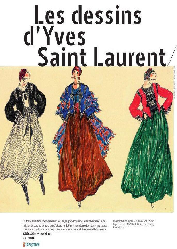 ʥָ Les dessins d'Yves Saint Laurent (2017)