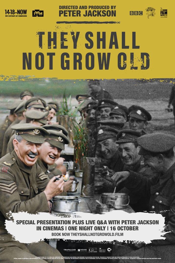 Ѳٱ They Shall Not Grow Old2018